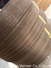 Tiras de madeira do folheado da noz da borda de borda 1mm do folheado da madeira da umidade de 12%