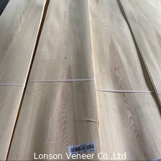 0.45mm Quarter Crown Cut White Ash Wood Panel Veneer, Grade Panel C, Tolerância de espessura +/- 0.02MM