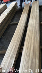 0.50MM Madeira de teca da Birmânia Natural Veneer Linha preta Grau AB