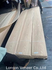 0.4mm Painel Branco Carvalho Madeira Veneer Grau AAA bom em estoque Crown Cut