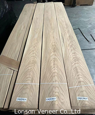 0.5mm espessura A Grau Branco Madeira de Carvalho Veneer Para Mobiliário de Porta