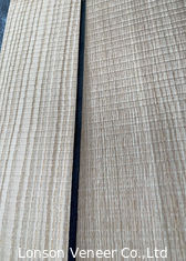 Carvalho branco natural de Rift Cut América do folheado da madeira da madeira compensada extravagante 0.5mm