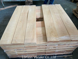 camada superior preta grossa de 0.7mm Cherry Wood Veneer Engineered Flooring