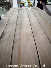 A grão reta do folheado de madeira real de Lonson Rift Cut Walnut Veneer 250cm viu