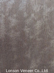 A madeira de Makore da folha da porta folheia o folheado Fumed meio ISO9001 da cor 603