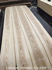 Comprimento grosso branco do OEM Ash Wood Veneer Crown Cut 0.45mm 120mm
