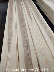 O plano branco de Ash Wood Veneer 0.7mm do Fraxinus cortou o uso da mobília do folheado