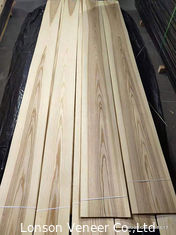Uso branco interior da decoração 0.5mm Ash Wood Veneer Door Leaf