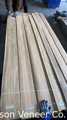 Espessura de 0,55 mm Painel de revestimento de carvalho branco europeu de grau A/B