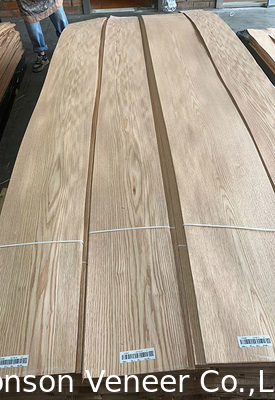 Crown Cut American Red Oak Veneer Panel Grade AA Espessura 0,5 mm