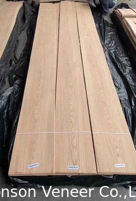 Veneer de Madeira de Carvalho Vermelho, Painel de Grau AAA Espessura 0,5 mm, mercadorias em stock