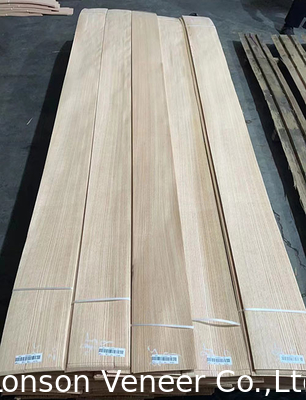 Espessura 0,42 - 0,5 mm Painel AA de qualidade Produtos americanos de carvalho branco em stock