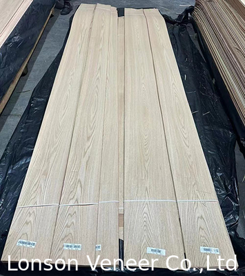 Espessura 0,5 Veneer de Madeira de Carvalho Vermelho, Painel A/AA/AAA Grade stock 200,000SqM