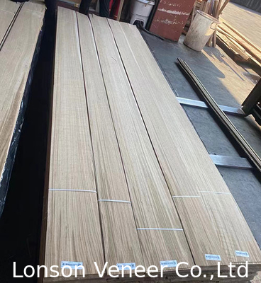 Armário Interior Rustico Carvalho Branco 0,5 mm Veneer de Madeira de grau médio Densidade