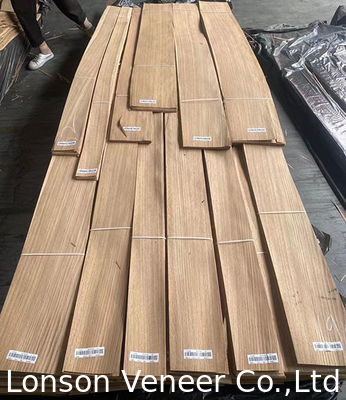 0.45 mm Finê de Madeira de Carvalho Branco para Portas de grau AA comprimento 120-220cm