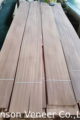 1 mm sapele Madeira Veneer Sapelli Painel de corte plano AA Grade Porta de móveis