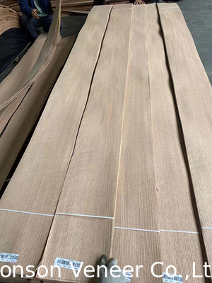 Quarteto reto Red Oak painel de revestimento natural espessura 0,5 mm AAAGrade